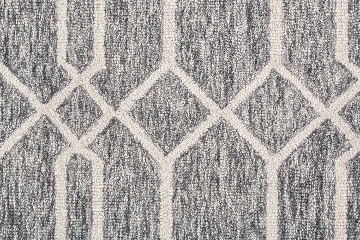 Natal Hand Tufted Gray Rug by BD Fine