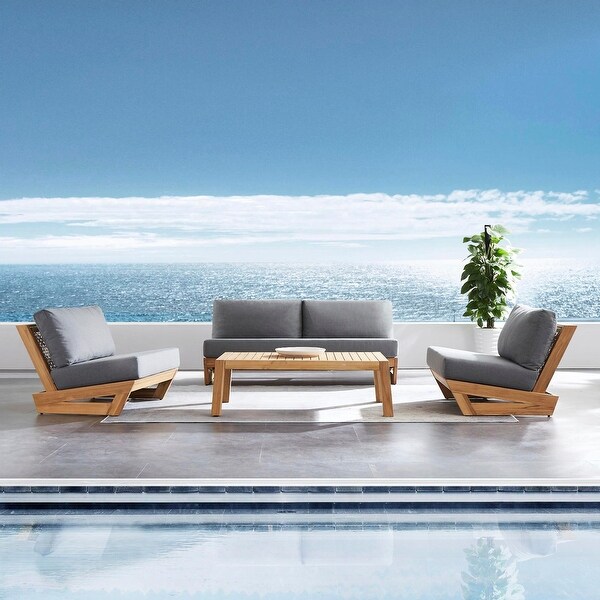 Yacht Outdoor 4 Piece Conversation Set