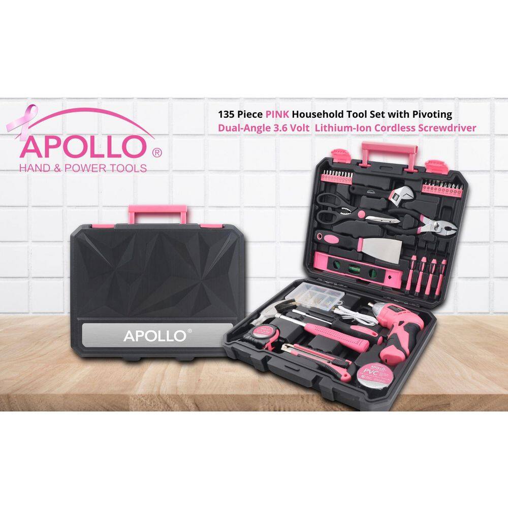 Apollo Household Tool Set (135-Piece) DT0774P