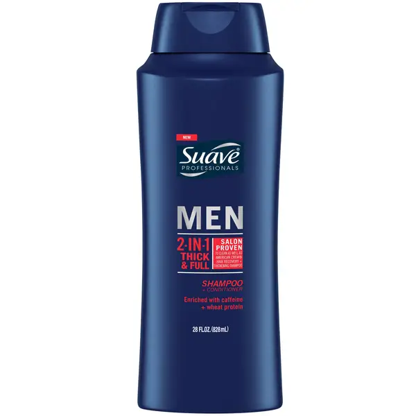 Suave 28 oz Men 2-in-1 Thick and Full Shampoo and Conditioner