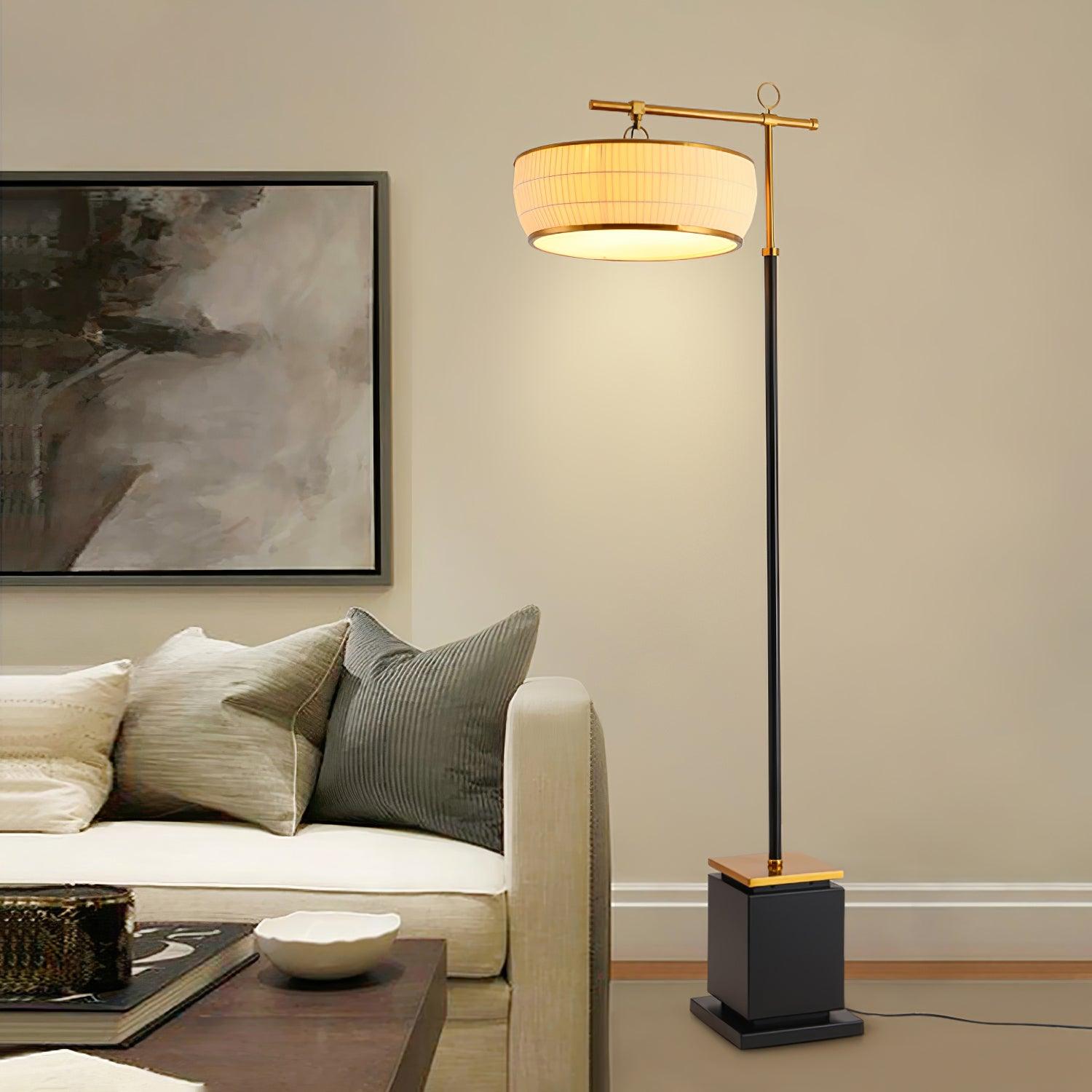 Hejun Fabric Floor Lamp