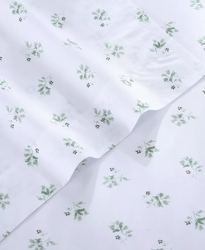 Stone Cottage Sketchy Ditsy Cotton Percale 3 Piece Sheet Set， Twin