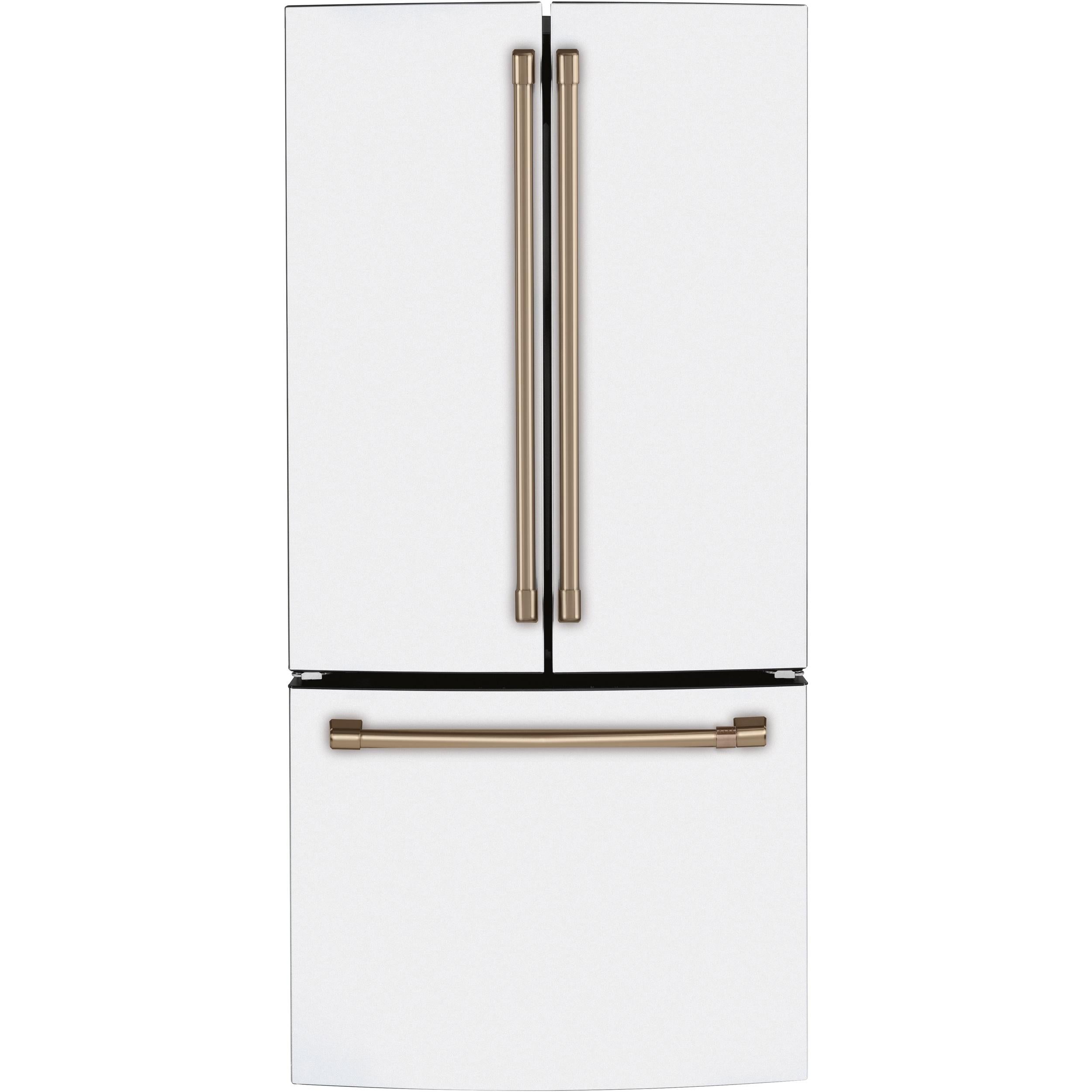 Café 33-inch, 18.6 cu. ft. Counter-Depth French 3-Door Refrigerator CWE19SP4NW2