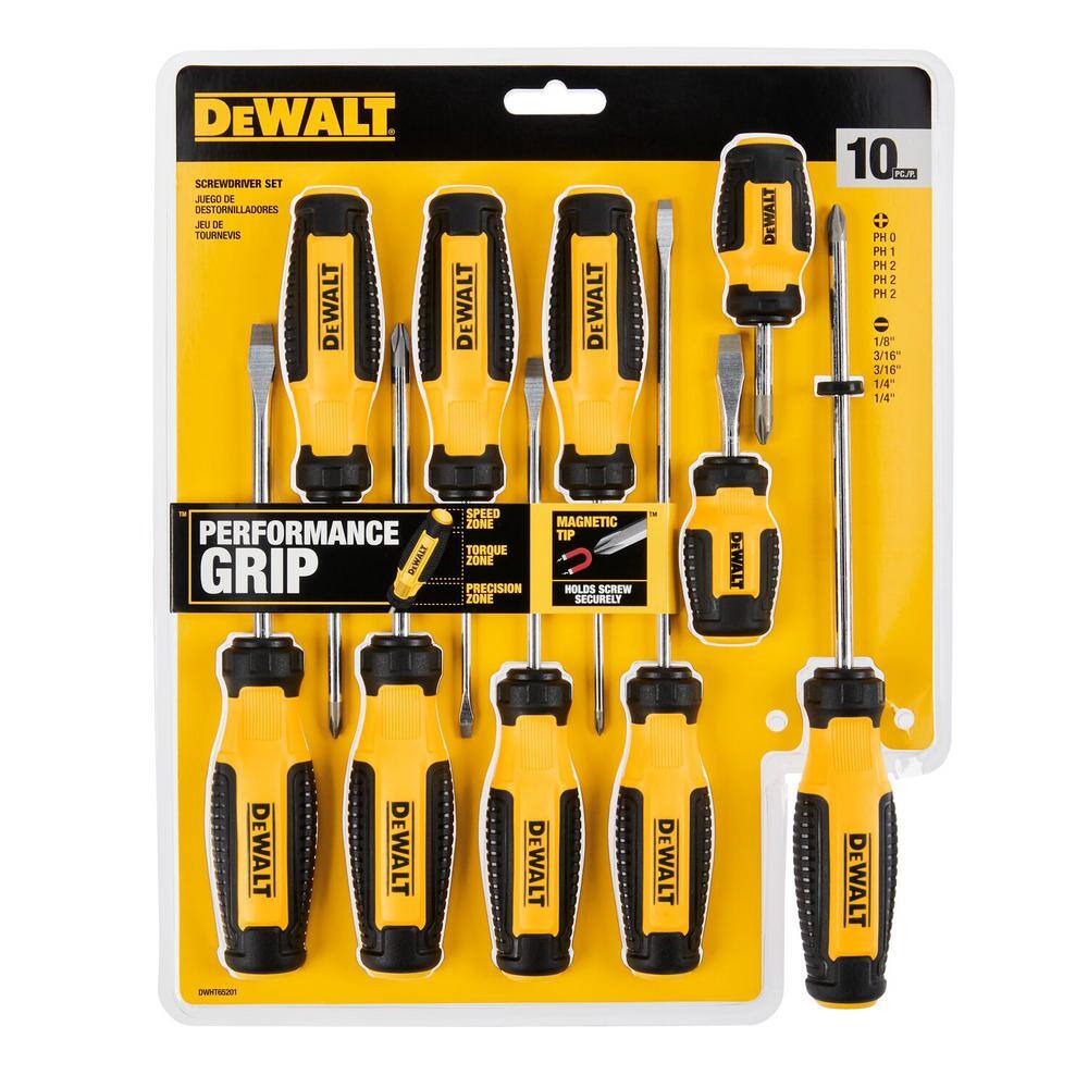 DW Screwdriver Set (10-Piece) DWHT65201