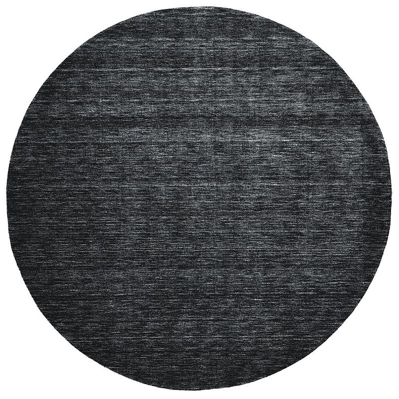 Weave and Wander Celano Black Distressed Rug