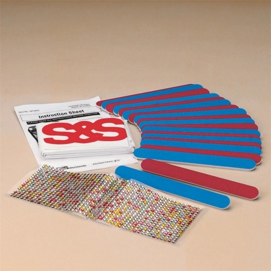 S S Worldwide Bling Nail File Craft Kit