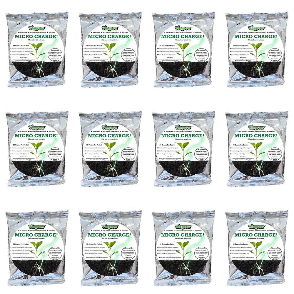 Viagrow 10 oz. Micro Charge50g Per Pack (12-Pack) VMC600