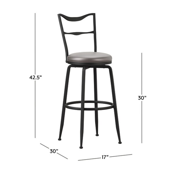 Hillsdale Furniture Larimore Metal Swivel Stool