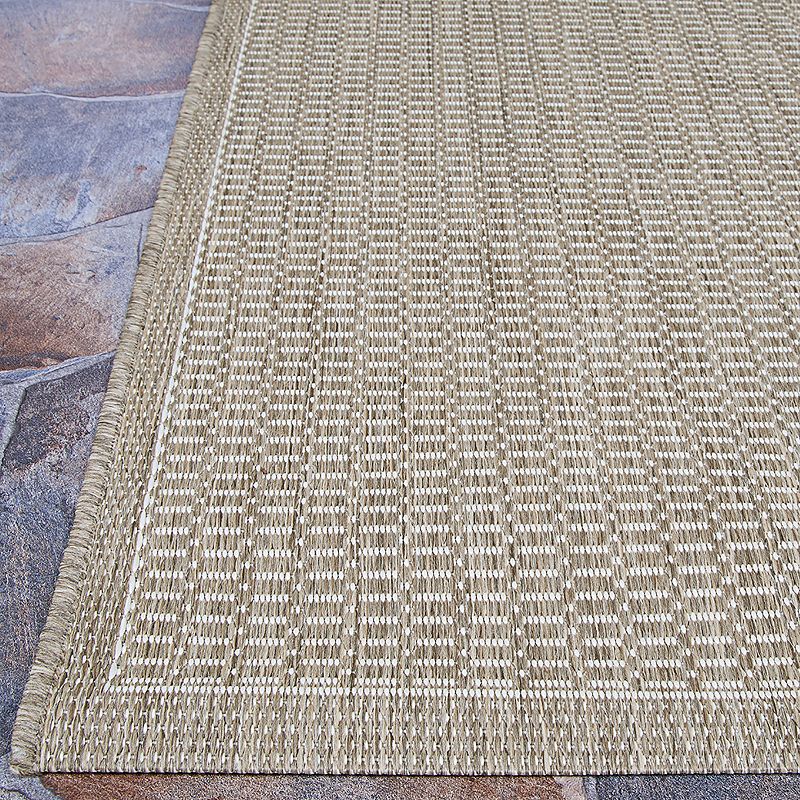 Couristan Recife Sea Land Subtle Geometric Indoor Outdoor Rug