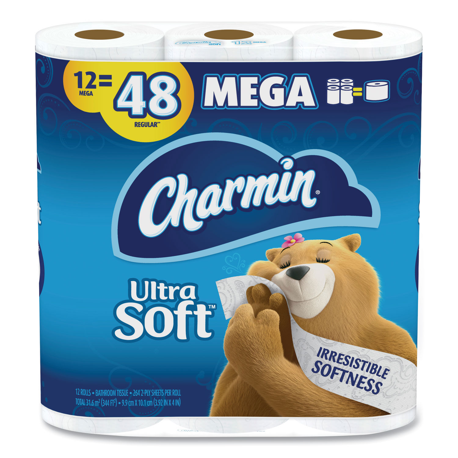 Ultra Soft Bathroom Tissue by Charminandreg; PGC61789