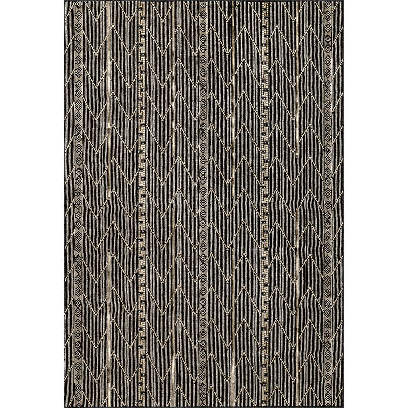 nuLOOM Patricia Banded Indoor Outdoor Area Rug