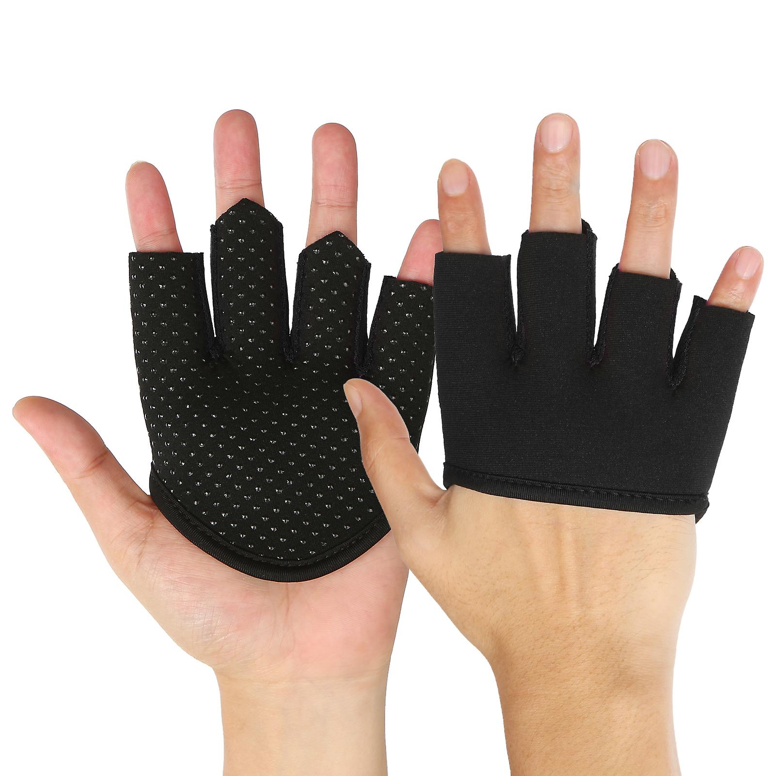 Fitness Gloves Women Men Workout Sleeves For Training Weightlifting Bodybuilding Pull-ups Green M