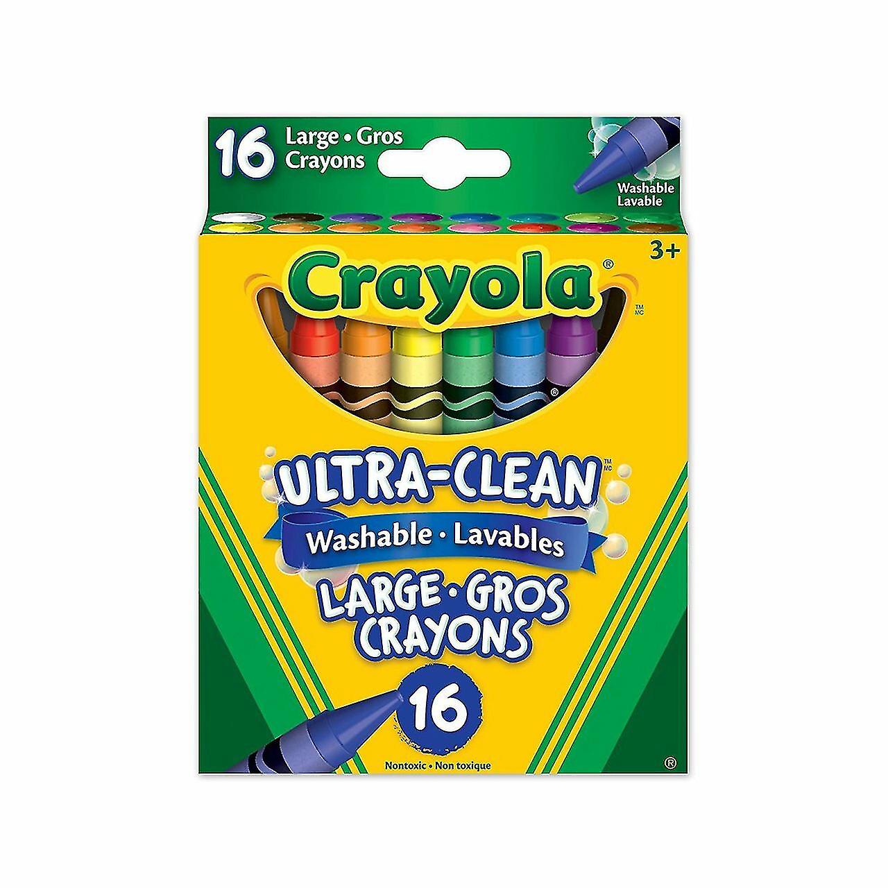 Crayola 16 large washable crayons