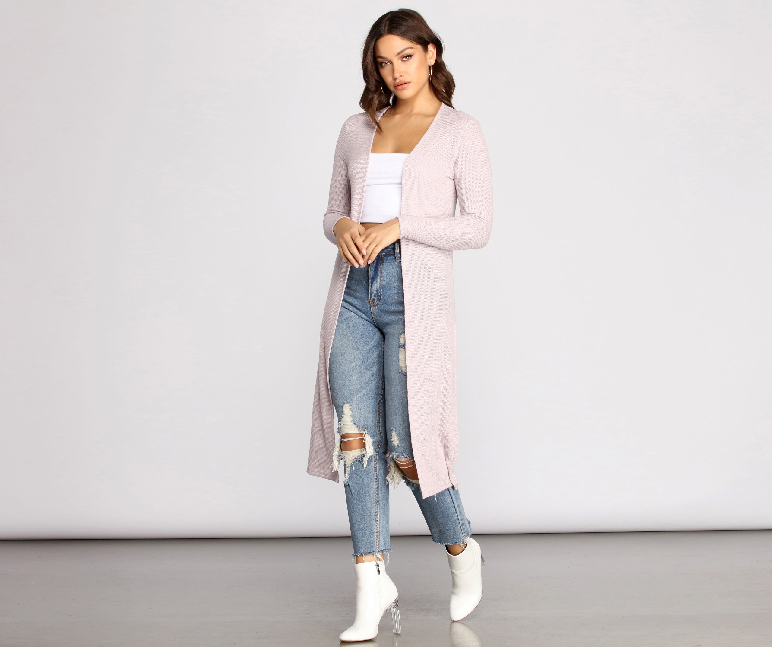 Taking Knit Easy Duster