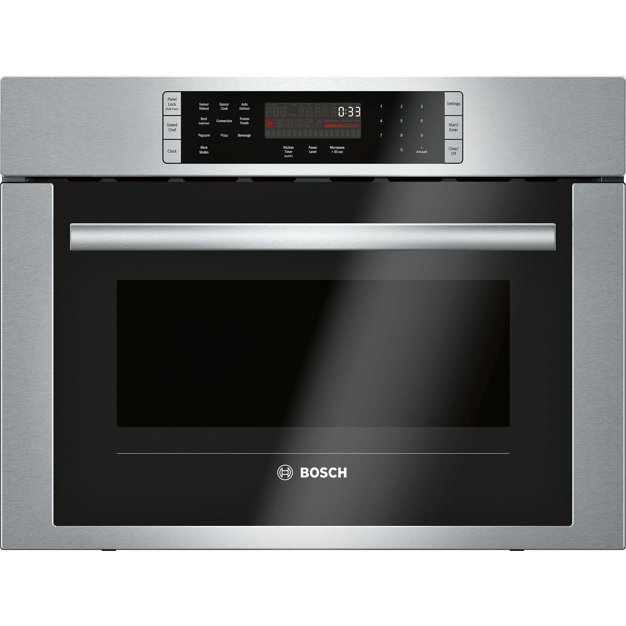 Bosch 24-inch, 1.6 cu.ft. Built-in Speed Oven with SpeedChef�?HMC54151UC