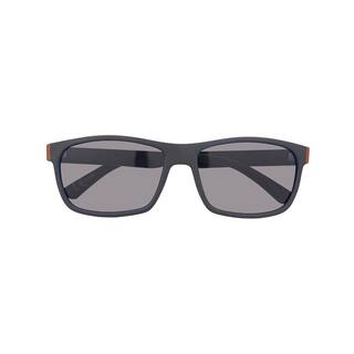 Shadedeye Sunglasses Square Black with Dark Blue and Orange Accent 85935-16