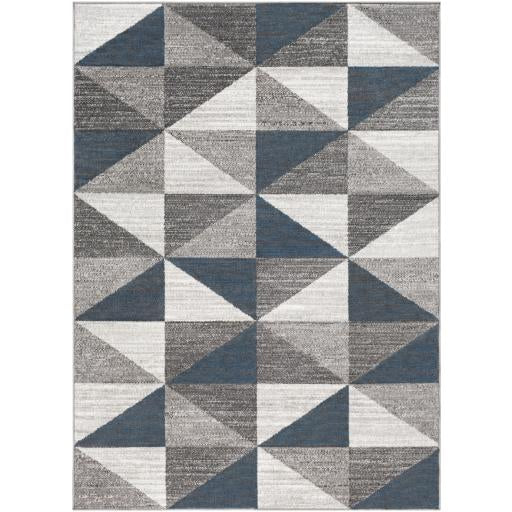 Monte Carlo Light Gray Rug in Various Sizes