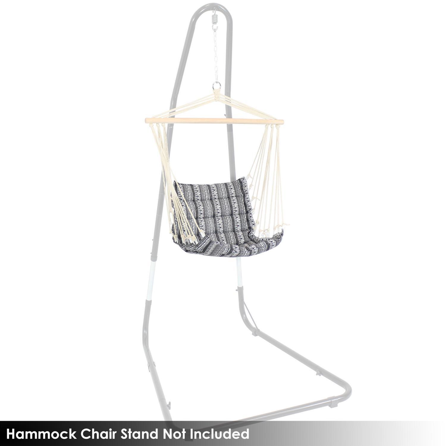 Ultimate Patio Padded Polycotton Hammock Chair