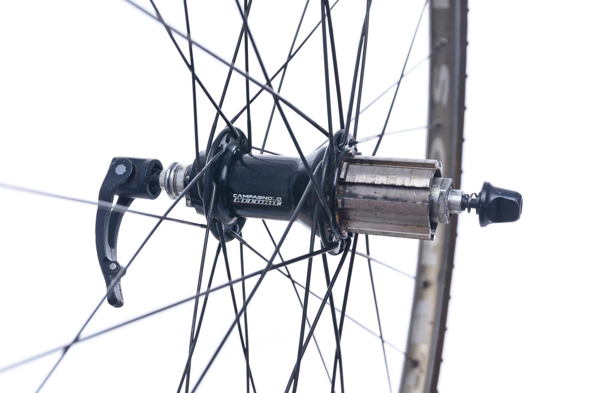 Ambrosio Nemesis / Campagnolo Record Aluminum Tubular 700c Wheelset