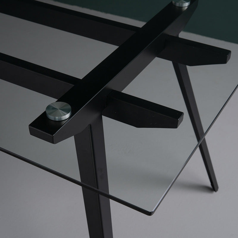 ARCHIE Glass Dining Table 180cm