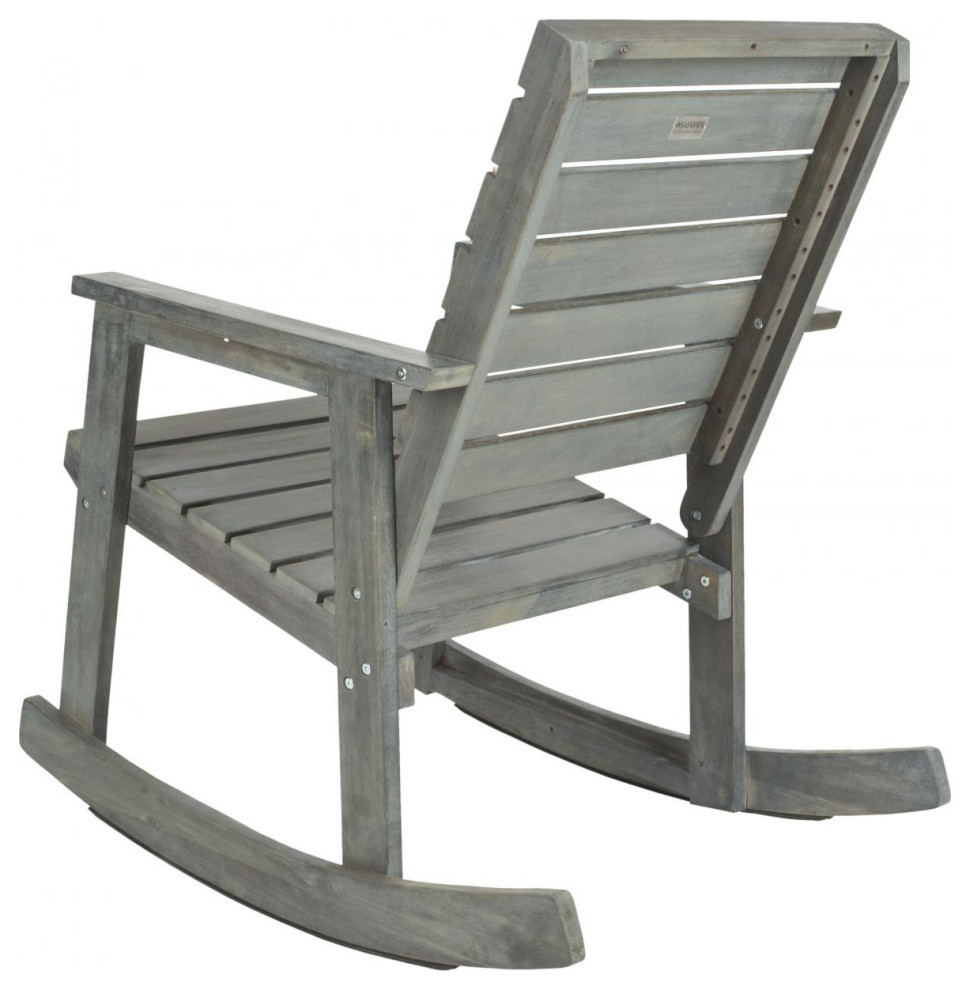 Lexie Rocking Chair Ash Grey   Modern   Rocking Chairs   by Virgil Stanis Design  Houzz