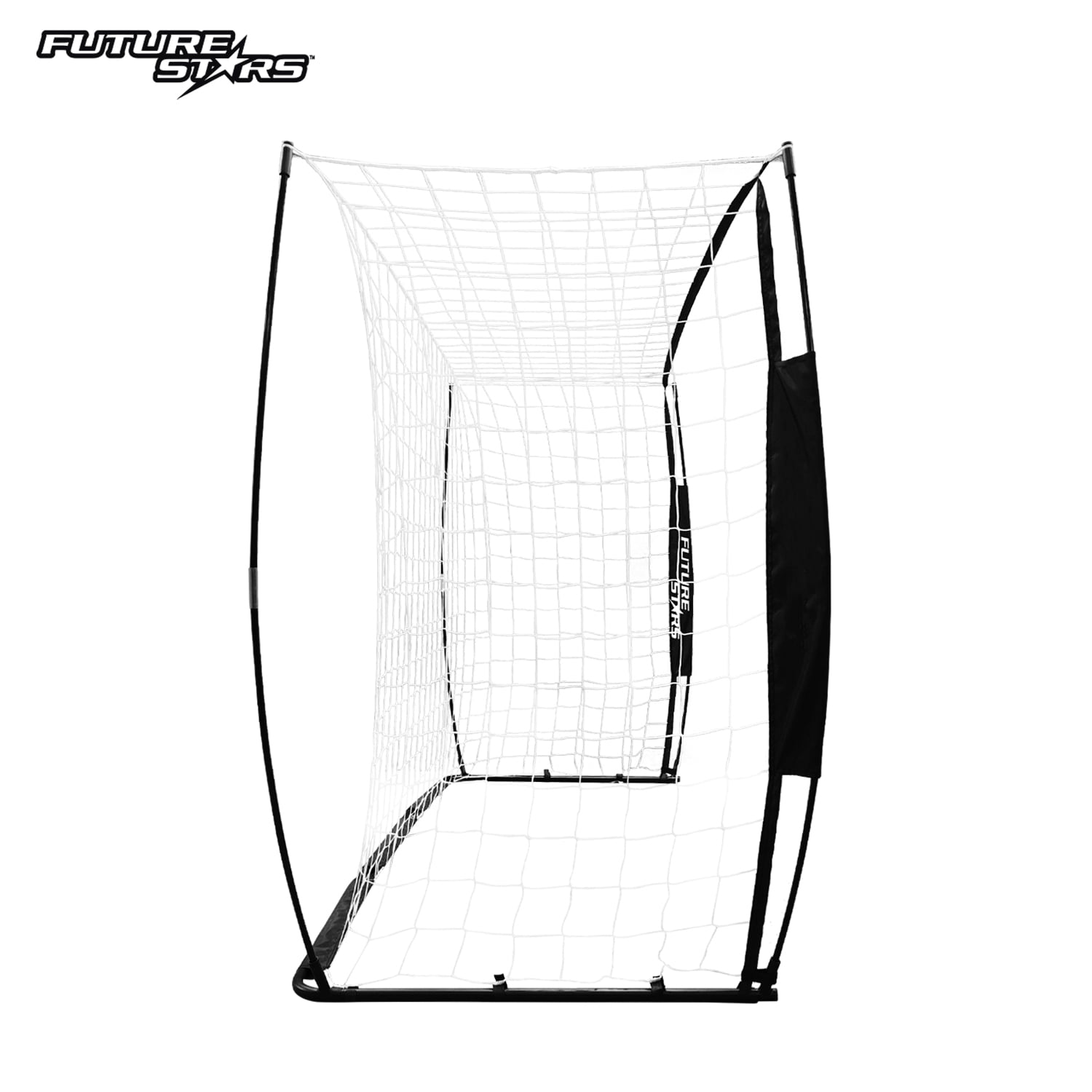 Future Stars 7ft Flex Soccer Goal Combo Set - 1 7ft Flex Net， 4 Targets， 1 Soccer Ball and Pump! Soccer Game in a Box!