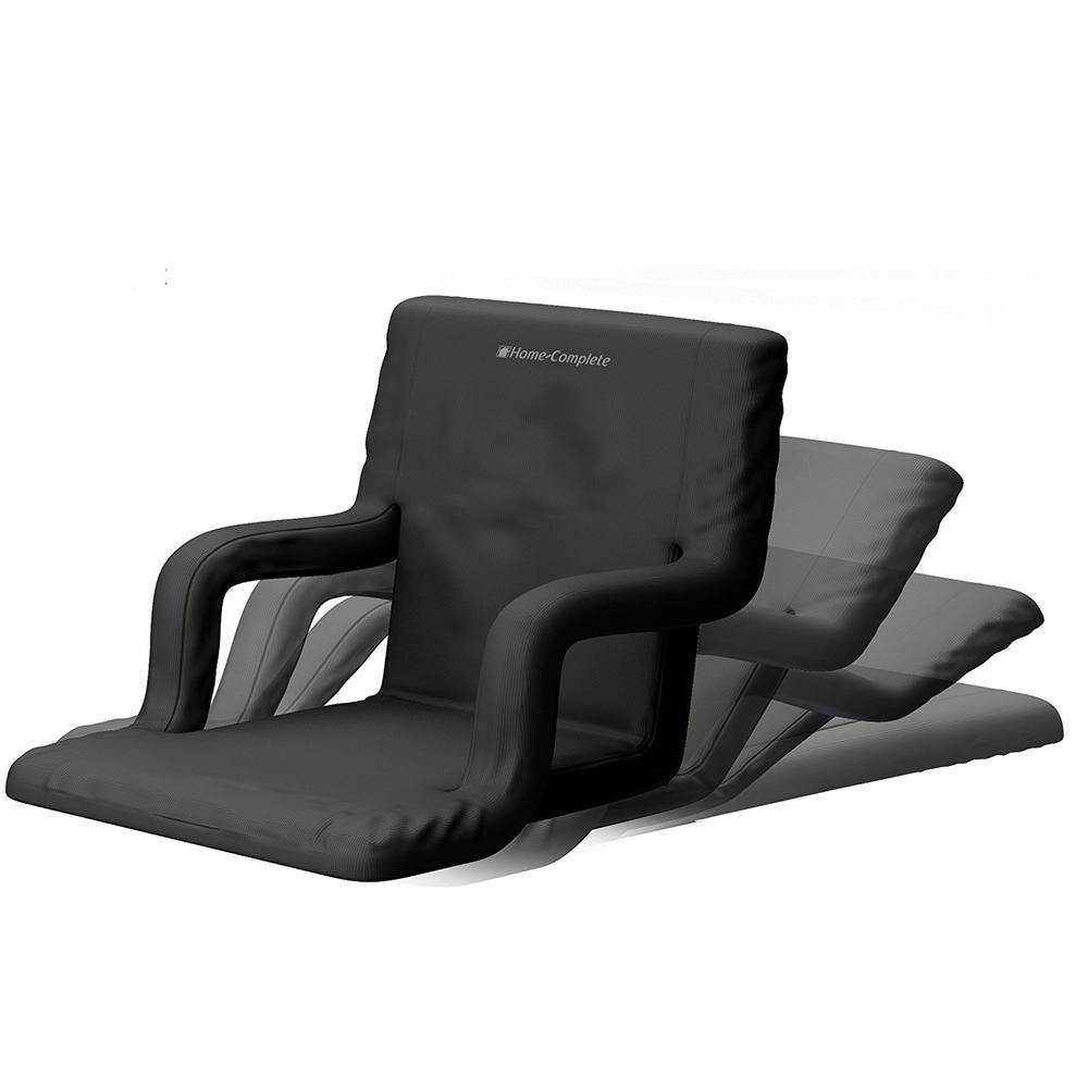 Home-Complete Black Stadium Seat Chair HW4500002