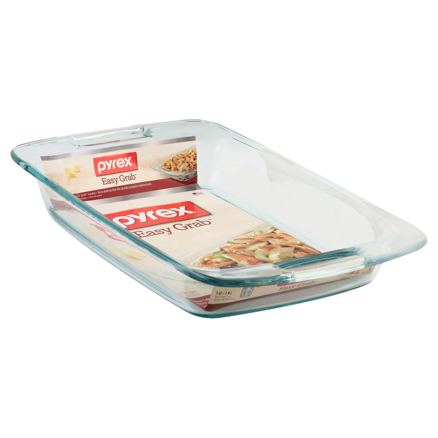 Pyrex 9 in. W X 16 in. L Oblong Dish Clear