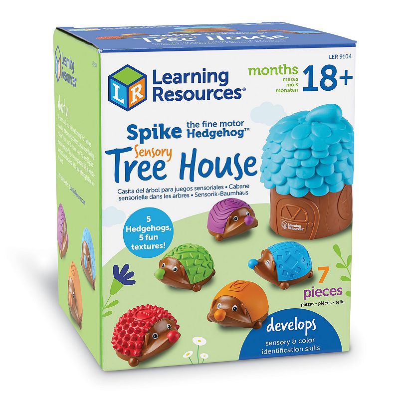 Learning Resources Spike the Fine Motor Hedgehog Sensory Tree House