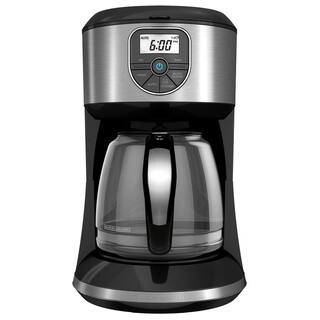 BLACK+DECKER 12- Cup Stainless Steel Programmable Drip Coffee Maker 985118635M