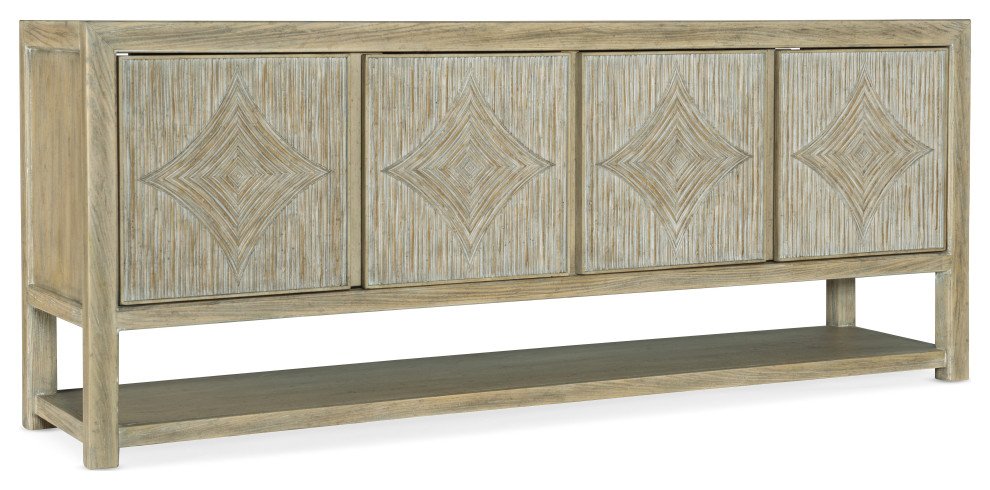 Surfrider Entertainment Console   Farmhouse   Console Tables   by HedgeApple  Houzz