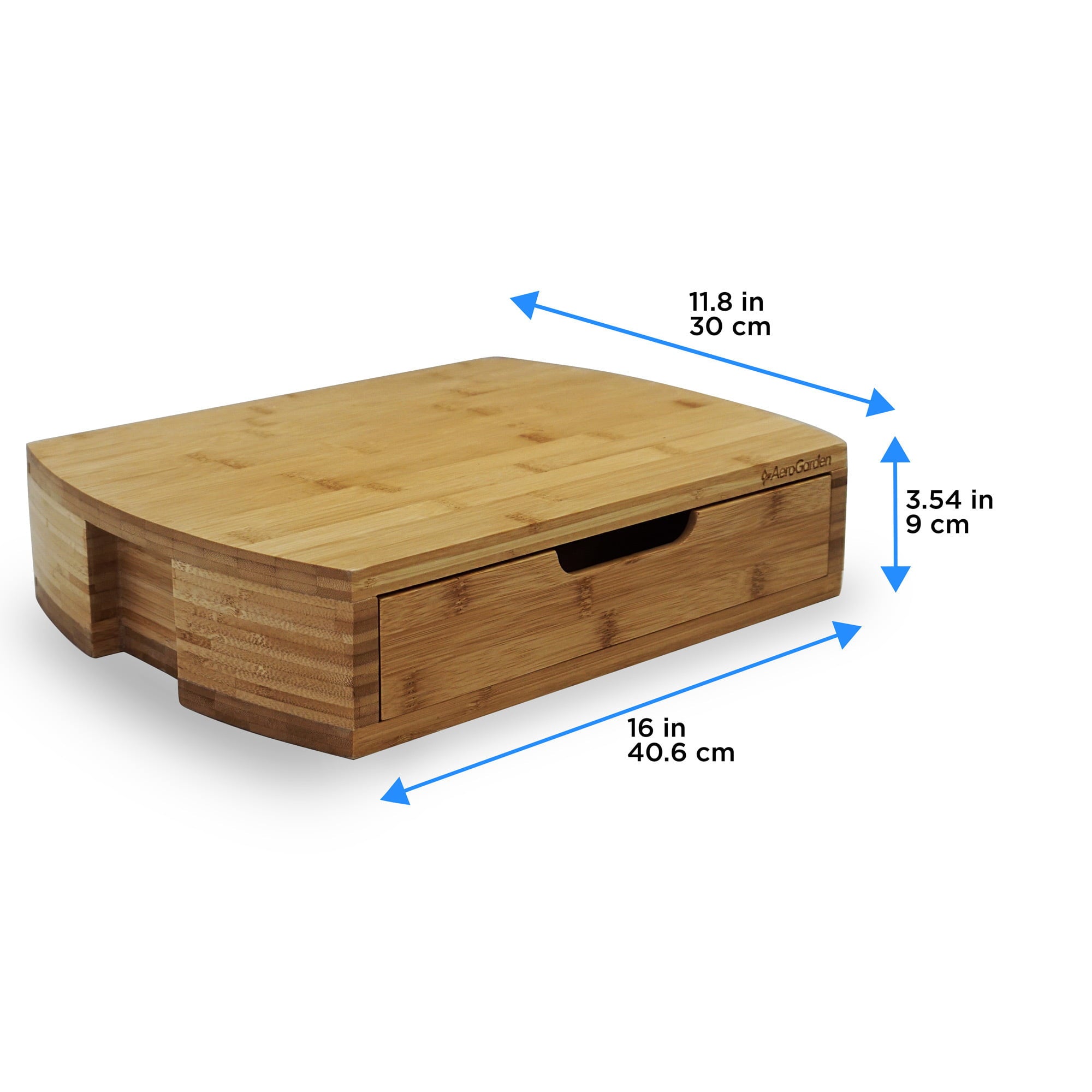 AeroGarden Bamboo Garden Storage Drawer