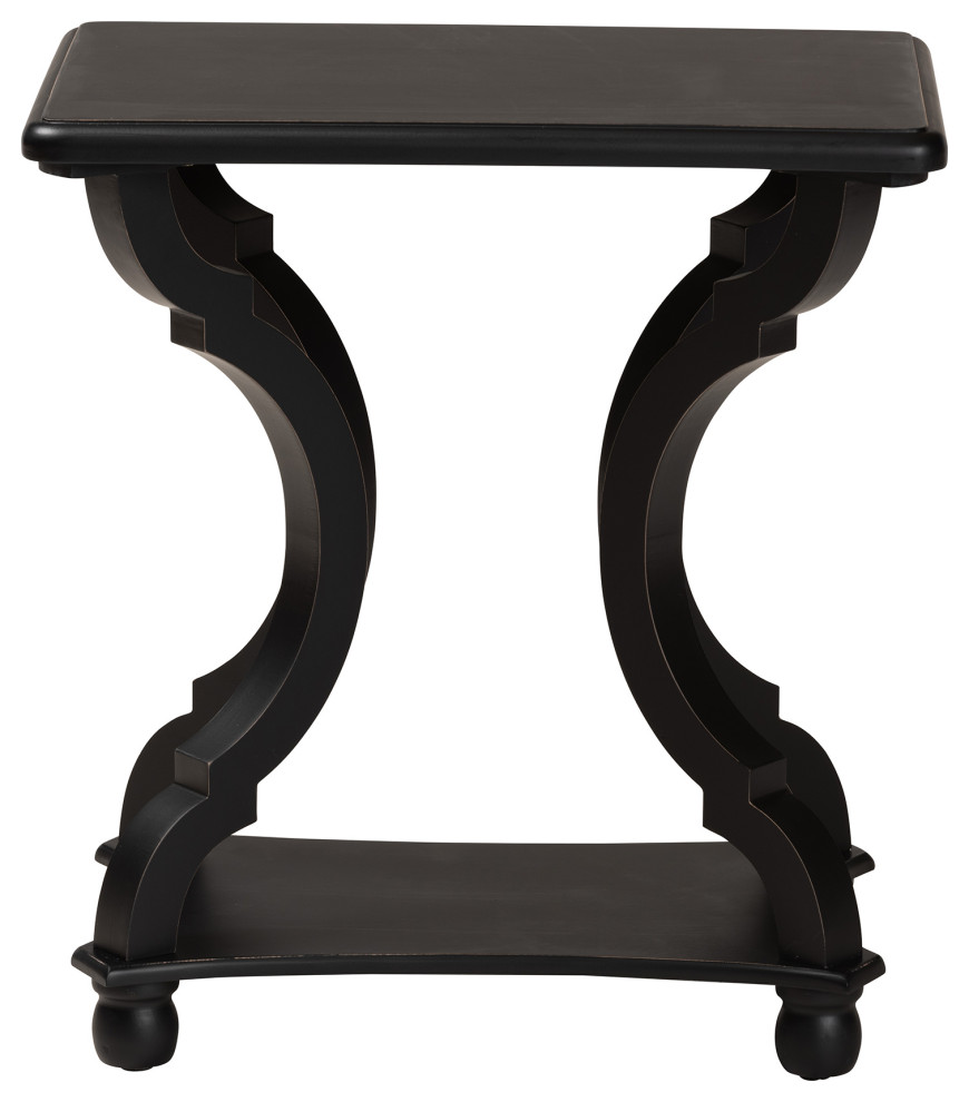 Emmy End Table   Traditional   Side Tables And End Tables   by Baxton Studio  Houzz