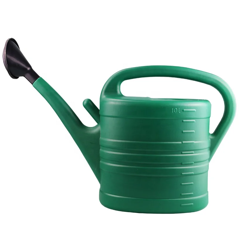 Garden watering can plastic large capacity watering pot 3L 5L 8L 10L 12L 14L long spout big plastic watering can wholesale