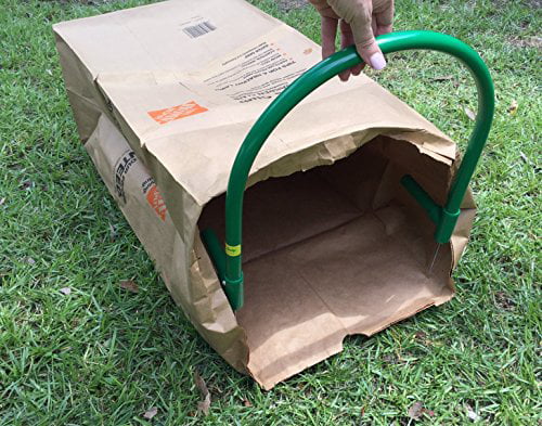 Leaf Gulp 200 Lawn & Leaf Bag Holder Turns A Paper Lawn & Leaf Bag