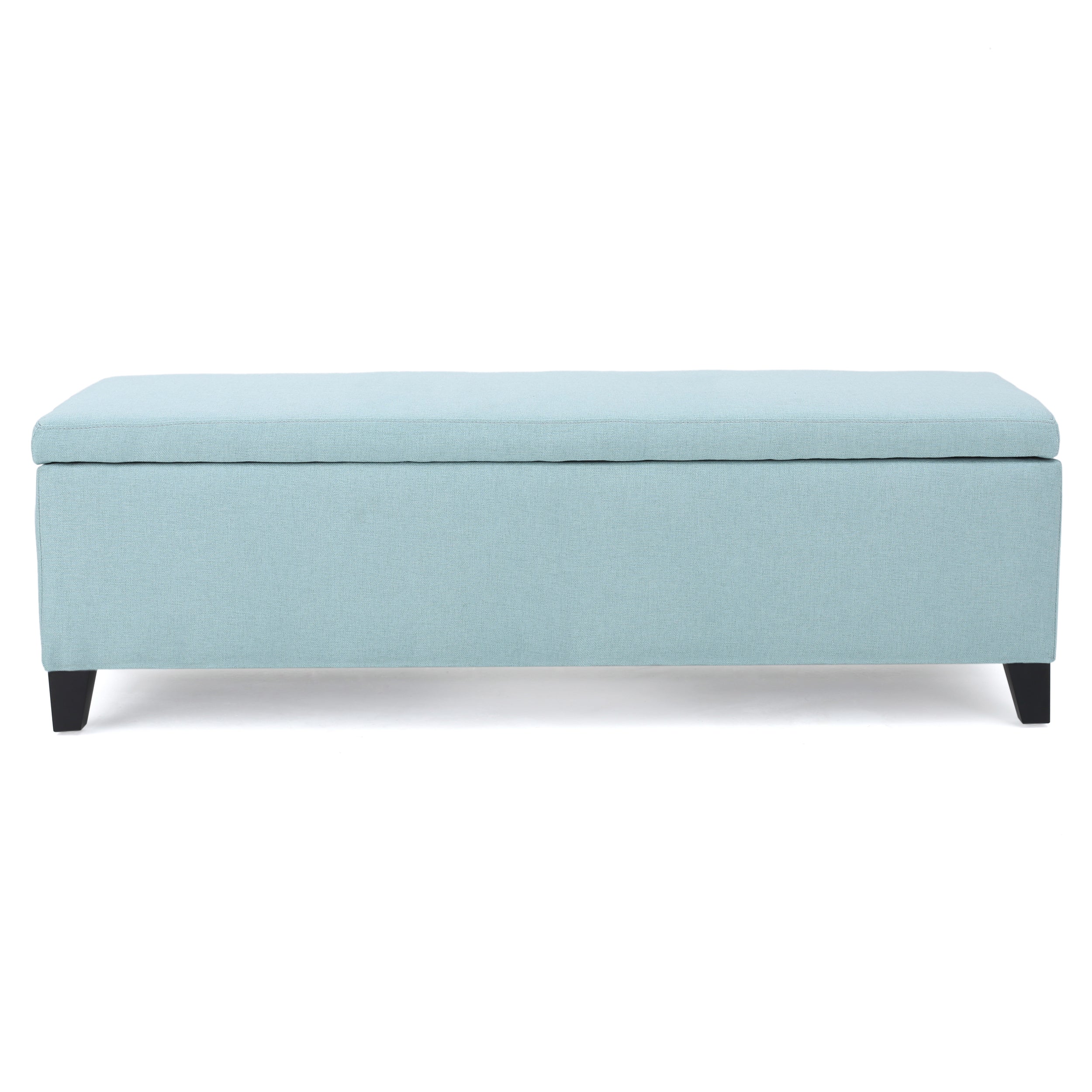 Clor Fabric Rectangle Storage Ottoman Bench