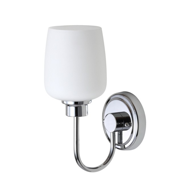 Casen Bathroom Sconce Chrome Safavieh