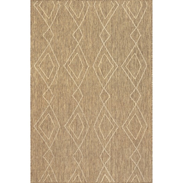 Nuloom Mallie Moroccan Striped Indoor outdoor Area Rug