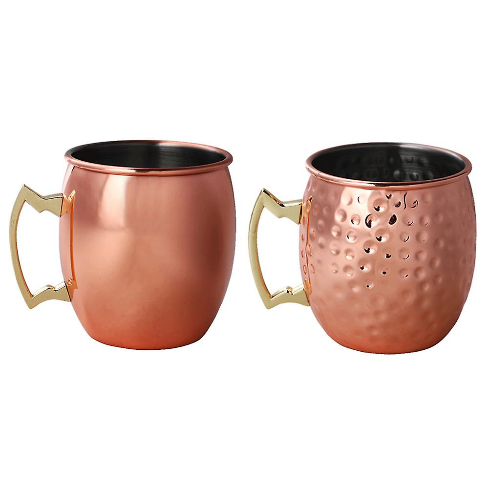 550ml Copper Plated Moscow Mule Mug Beer Cup Coffee Mug Copper Plated Mugs Kitchen Bar Drinkware