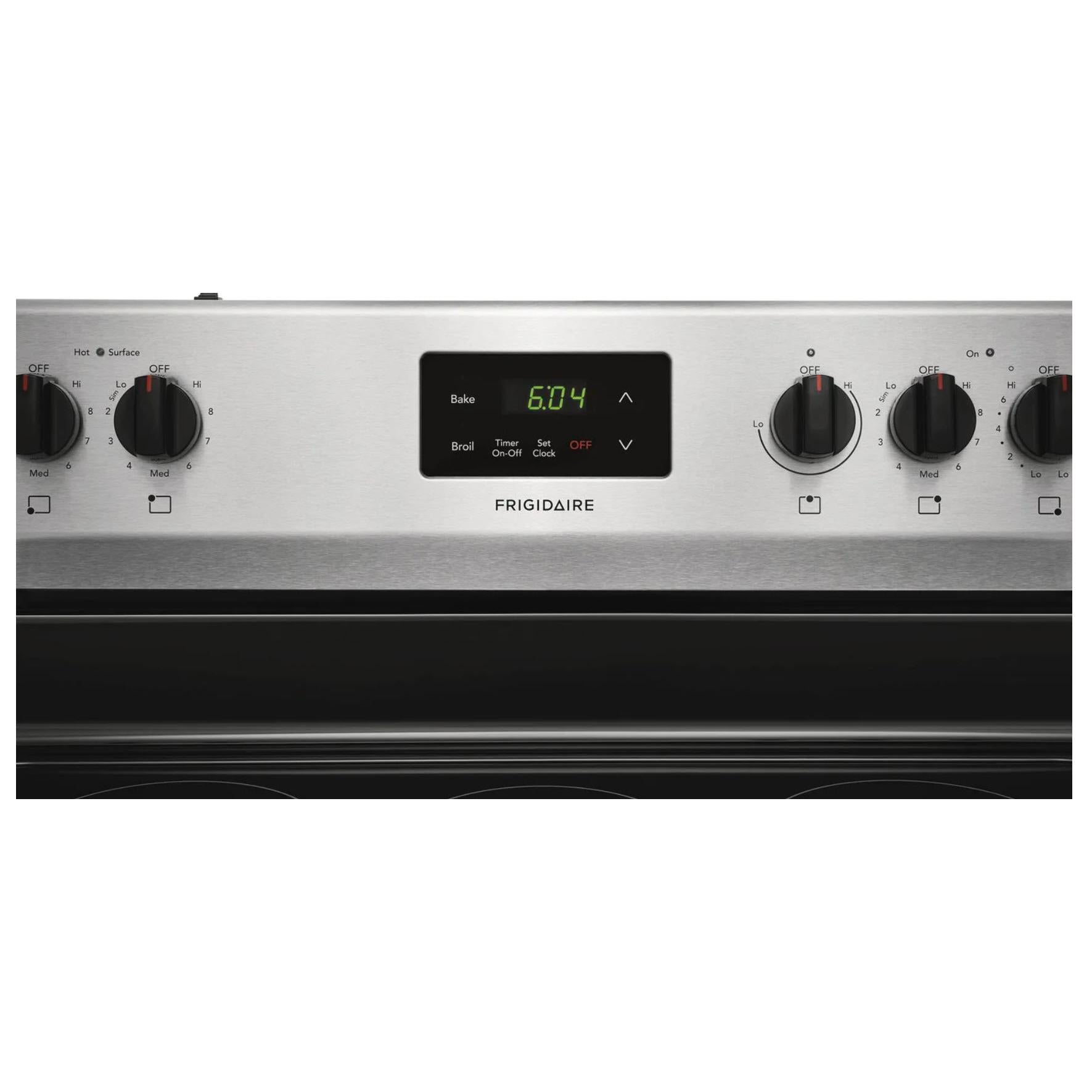 Frigidaire 30-inch Freestanding Electric Range with Even Baking Technology FCRE305CAS