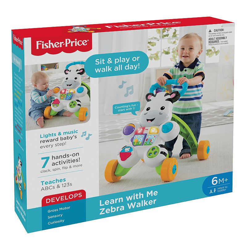 Fisher-Price Learn with Me Zebra Walker