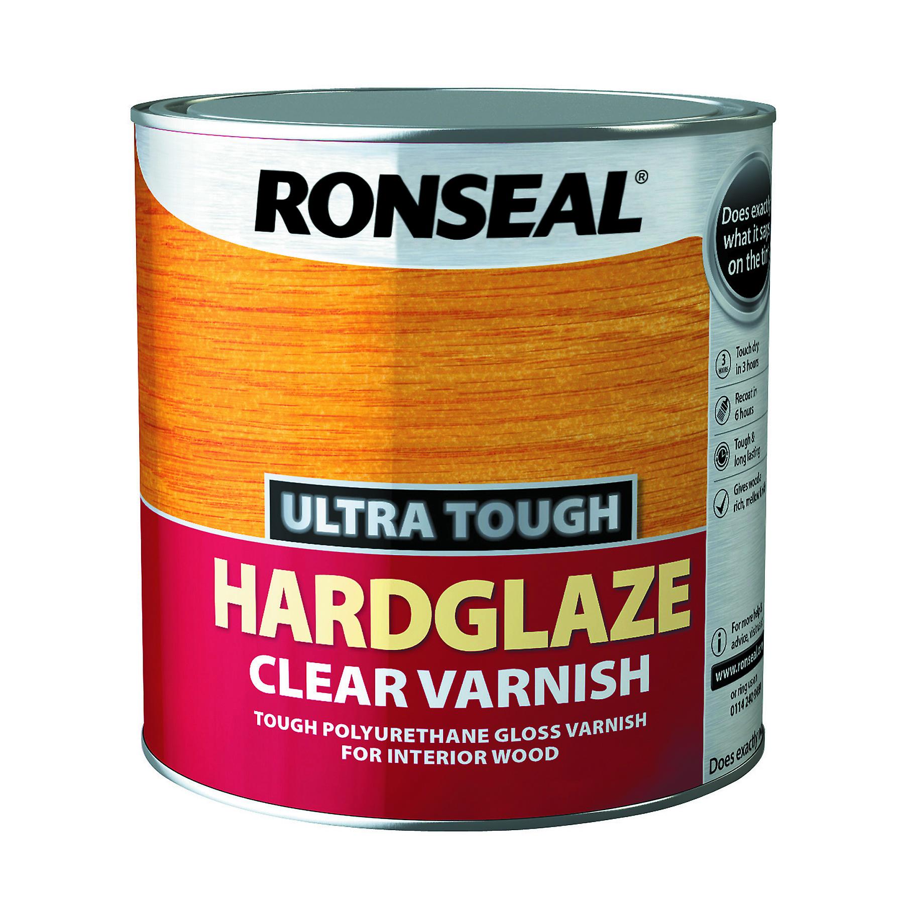 Ronseal Hardglaze Ultra Tough Clear Varnish 2.5L