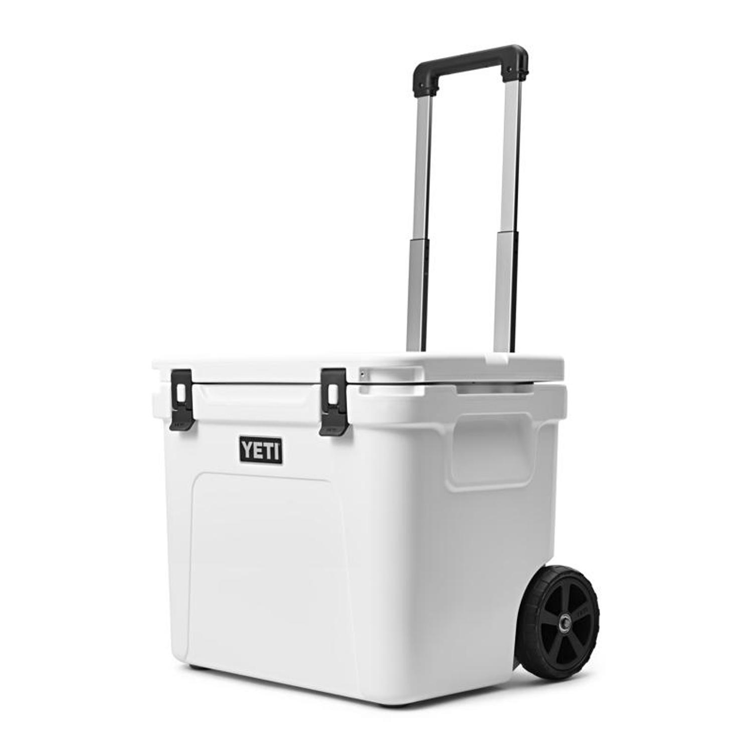 YETI Roadie 60 White 60 qt Roller Cooler