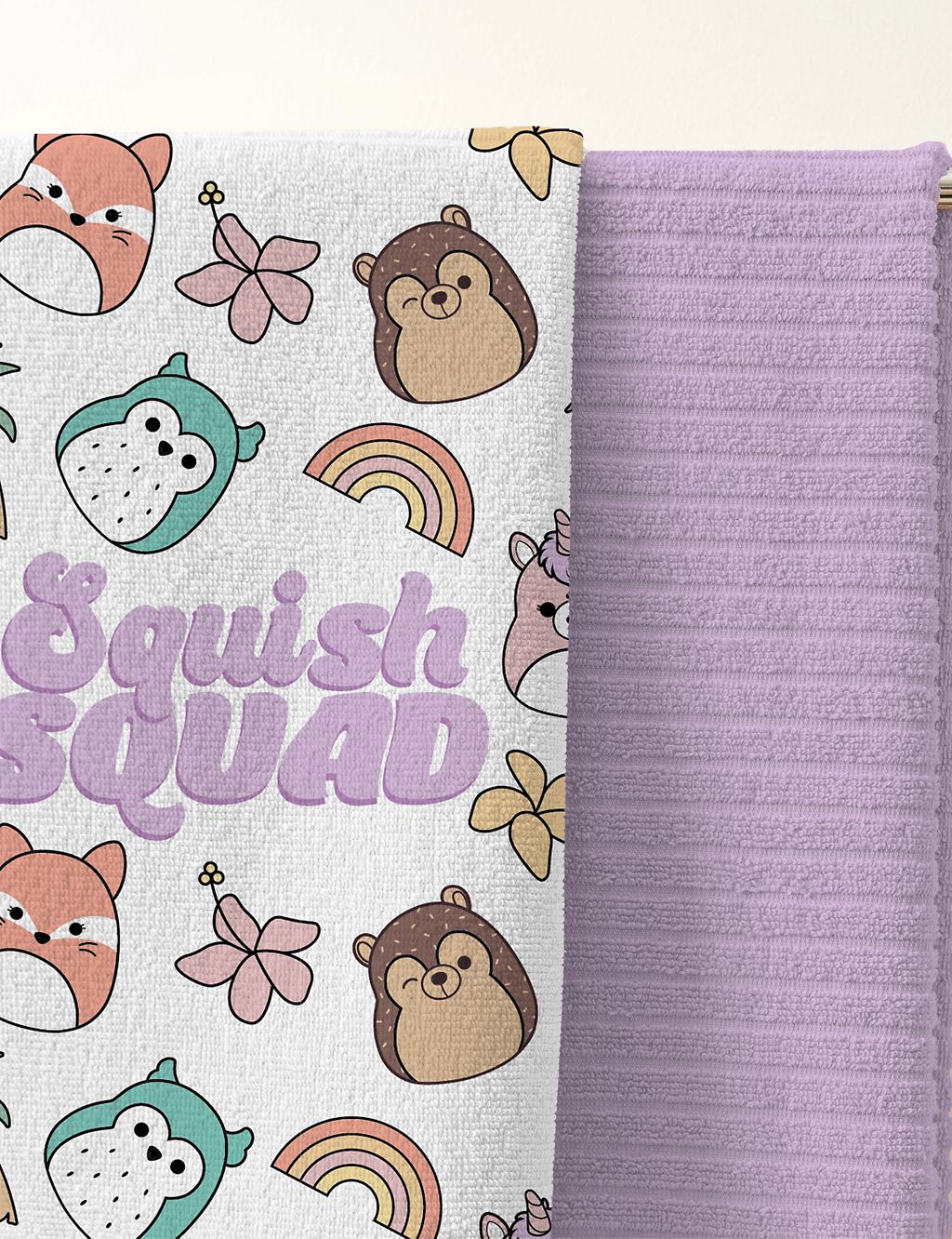 Pure Cotton Squishmallows™ Kids' Bath Towel