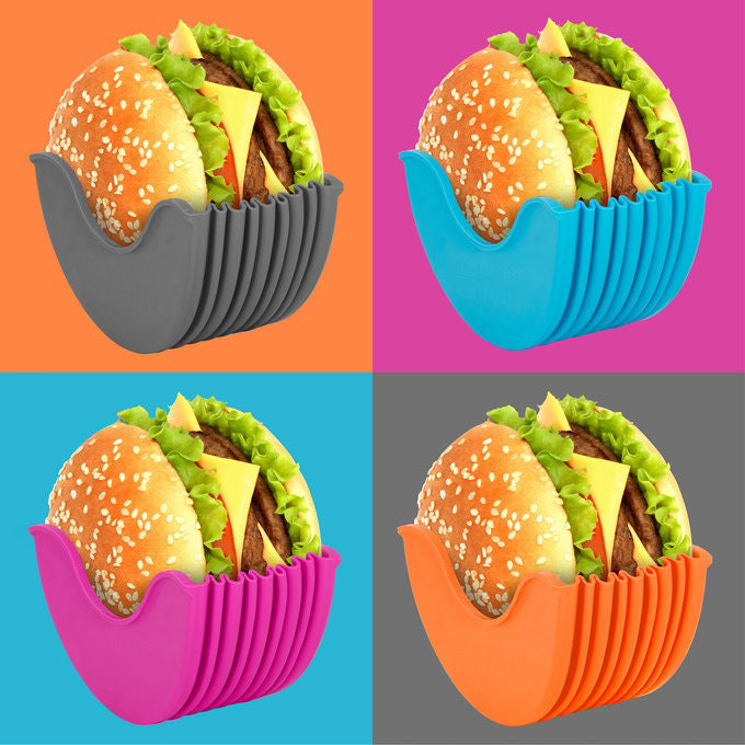 Silicone Burger Sandwiches Holder