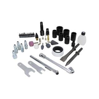 EXELAIR Professional Automotive Composite Air Tool and Accessory Kit with High Torque Impact Wrench (50-Piece) EX5005CKIT