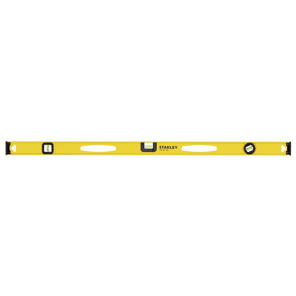 Stanley 48 in. Non-Magnetic 180 Aluminum I-Beam Level 42-328