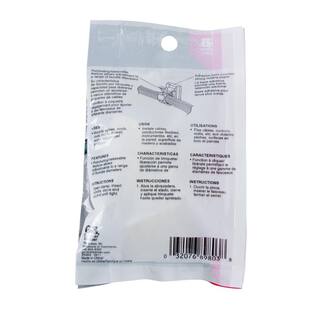 Gardner Bender 38 in. Plastic Kwik Clips (6-Pack) GKK-1538