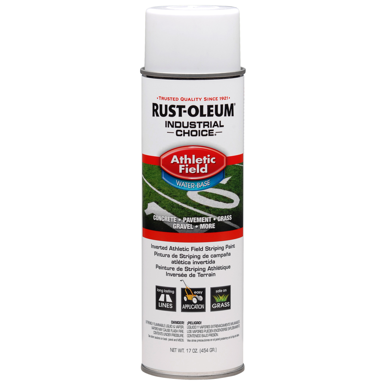 Rust-Oleum Industrial Choice White Athletic Field Marker 17 oz