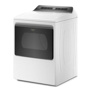 Whirlpool 7.4 cu. ft. 240-Volt White Smart Electric Vented Dryer with AccuDry System WED6120HW